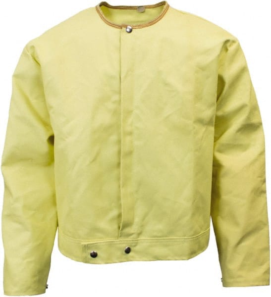 National Safety Apparel - Size 3XL Yellow Cut Resistant Jacket - Exact Industrial Supply