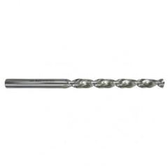 3mm Dia. - HSS Parabolic Taper Length Drill-130° Point-Coolant-Bright - Caliber Tooling