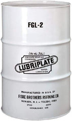 Lubriplate - 400 Lb Drum Aluminum General Purpose Grease - White, Food Grade, 400°F Max Temp, NLGIG 2, - Caliber Tooling