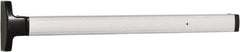 Falcon - 2' 6" to 3' 4-1/2" Door Width Concealed Vertical Rod Push Bar - Anodized Aluminum Finish - Caliber Tooling