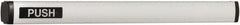 Falcon - 2' 1-3/4" to 3' 4-1/2" Door Width Concealed Vertical Rod Push Bar - Anodized Aluminum Finish - Caliber Tooling