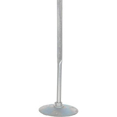 Vestil - 17-3/8" Wide x 48" High Sign Compatiblity, Steel Sign Stand - Silver - Caliber Tooling