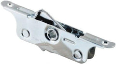 Made in USA - 0.44" Long x 0.64" Wide x 5.89" High, Draw Latch - Zinc Plated Steel, with Plain Steel Finish - Caliber Tooling