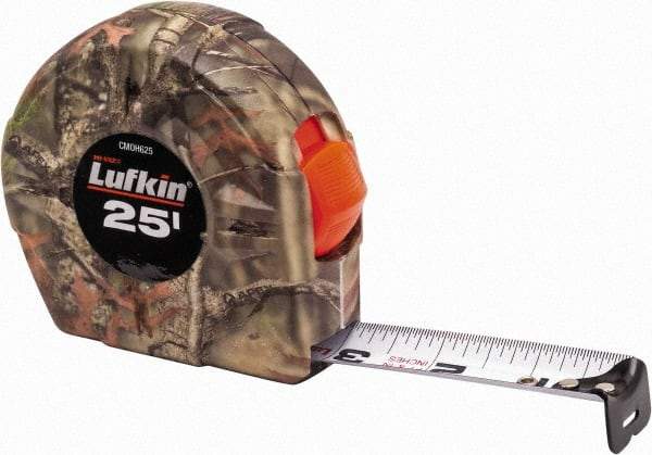 Lufkin - 25' x 1" Tape Measure - 1/16" Graduation - Caliber Tooling