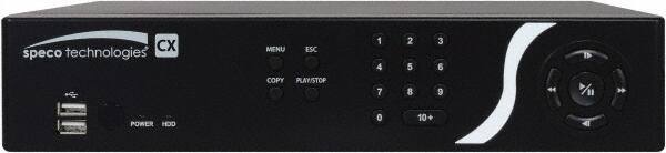 Speco - Security Camera Recorders Type: 16 Channel Digital Video Recorder with 3 TB Hard Drive Hard Drive Size: 3 TB - Caliber Tooling