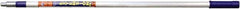 Premier Paint Roller - 3 to 6' Long Paint Roller Extension Pole - Aluminum - Caliber Tooling