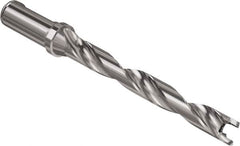 Seco - Crownloc Plus Series, 12 Head Connection, 8xD, 5/8" Shank Diam, Drill Body - 125mm Body to Flange Length, SD408 Toolholder, 12.5mm Nose Diam, 112.5mm Flute Length - Caliber Tooling