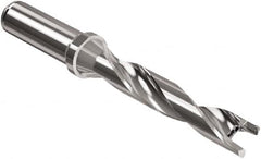 Seco - Crownloc Plus Series, 19 Head Connection, 5xD, 3/4" Shank Diam, Drill Body - 132mm Body to Flange Length, SD405 Toolholder, 19mm Nose Diam, 113mm Flute Length - Caliber Tooling