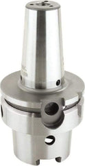 Lyndex - 0.6299" Hole Diam, HSK63A Taper Shank Shrink Fit Tool Holder & Adapter - 3.7402" Projection, 1.063" Nose Diam, Through Coolant - Exact Industrial Supply