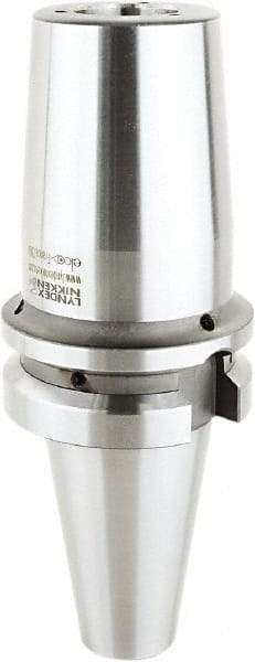 Lyndex - 1/2" Hole Diam, BT40 Taper Shank Shrink Fit Tool Holder & Adapter - 3.54" Projection, 0.94" Nose Diam, Through Coolant - Exact Industrial Supply