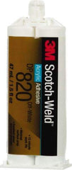 3M - 48.5 mL Cartridge Two Part Acrylic Adhesive - 15 to 20 min Working Time - Caliber Tooling