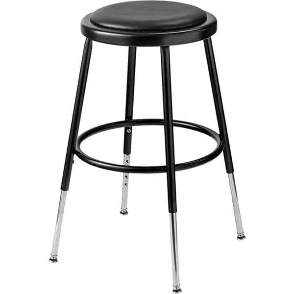 NPS - Swivel & Adjustable Stools Type: Adjustable Height Stool Base Type: Steel - Caliber Tooling