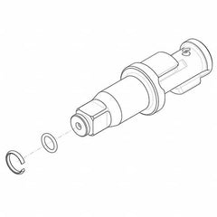 Ingersoll-Rand - Impact Wrench & Ratchet Parts Product Type: Anvil Assembly For Use With: 2235TiMAX & 2235QTiMAX Impact Wrenches - Caliber Tooling