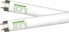 SYLVANIA - 32 Watt Fluorescent Tubular Medium Bi-Pin Lamp - 4,100°K Color Temp, 2,800 Lumens, T8, 30,000 hr Avg Life - Caliber Tooling