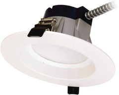 SYLVANIA - 7.3" Long x 5.43" Wide LED Downlight - 13 Watt, IC Rated, Recessed Housing - Caliber Tooling