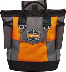 Ergodyne - General Purpose Holster with 1 Pocket - Ballistic Polyester, Orange, 11-1/2" Wide x 10" High x 6" Deep - Caliber Tooling