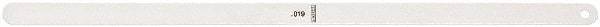 Starrett - Feeler Gages   Thickness (Decimal Inch): 0.0190    Leaf Length (Inch): 12 - Caliber Tooling