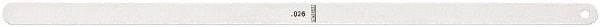 Starrett - Feeler Gages   Thickness (Decimal Inch): 0.0260    Leaf Length (Inch): 12 - Caliber Tooling