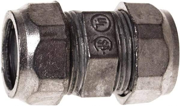 Hubbell-Raco - 2" Trade, Die Cast Zinc Compression Straight EMT Conduit Coupling - Caliber Tooling