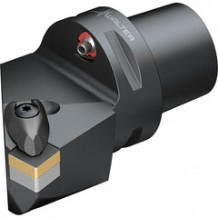 Walter - 0° Lead Angle, Indexable Turning Toolholder - 106.05mm OAL, Series DSKN-CAPTO-AUSSEN - Caliber Tooling