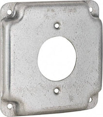 Hubbell-Raco - Electrical Outlet Box Steel Cover - Includes Mounting Hardware - Caliber Tooling