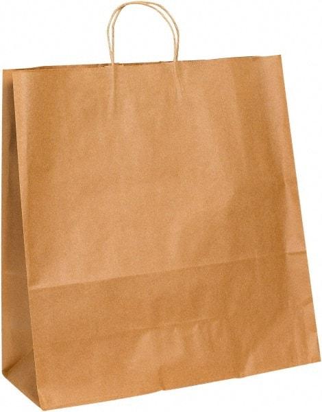 Made in USA - Kraft Grocery Bag - 18 x 7 x 18-3/4, Kraft - Caliber Tooling