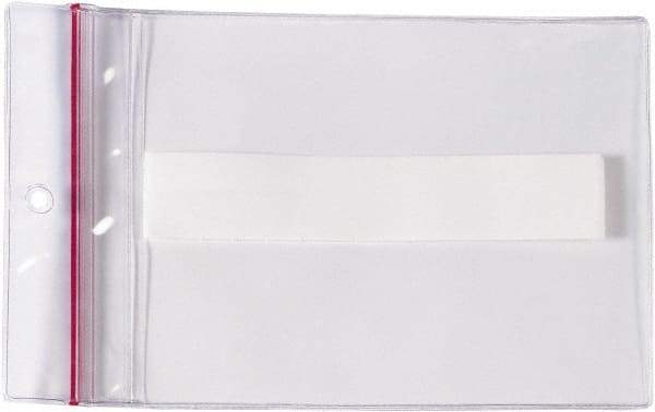 Superscan - 25 Piece Clear Press-On Vinyl Envelope - 3" High x 5" Wide - Caliber Tooling