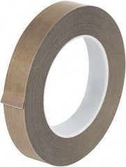 Made in USA - 36 Yd Long x 3/4" Wide, Brown Silicone PTFE Tape - 3 mil Thick - Caliber Tooling