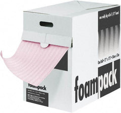 Made in USA - 2,100" Long x 12" Wide, Antistatic Foam Roll - Pink, Standard Grade - Caliber Tooling