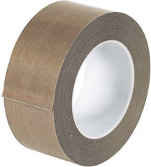 Made in USA - 18 Yd Long x 2" Wide, Brown Silicone PTFE Tape - 10 mil Thick - Caliber Tooling