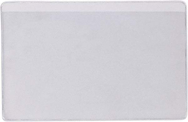 Superscan - 50 Piece Clear Press-On Vinyl Envelope - 3" High x 5" Wide - Caliber Tooling