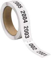 Tape Logic - 1-1/2" Long, Black/White Paper Inventory Labels - For Multi-Use - Caliber Tooling