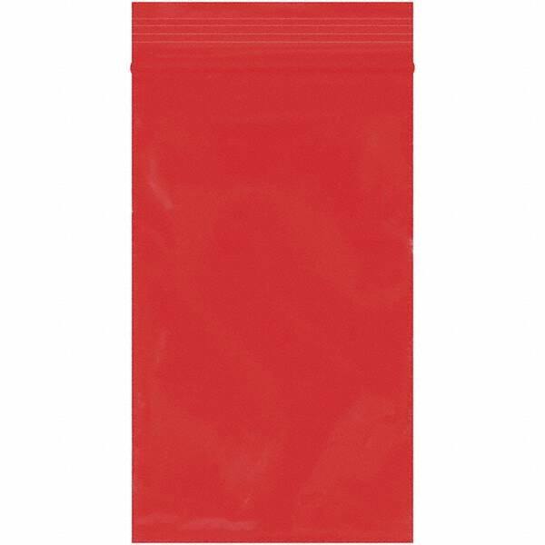 Value Collection - 3 x 5", 2 mil Reclosable Polybags - Red - Caliber Tooling