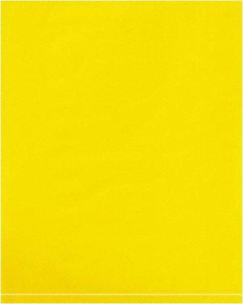 Value Collection - 8 x 10", 2 mil Flat Polybags - Yellow - Caliber Tooling