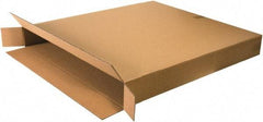 Made in USA - 5" Wide x 36" Long x 40" High Rectangle Corrugated Shipping Box - 1 Wall, Kraft (Color), 95 Lb Capacity - Caliber Tooling