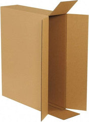 Made in USA - 6" Wide x 26" Long x 20" High Rectangle Corrugated Shipping Box - 1 Wall, Kraft (Color), 65 Lb Capacity - Caliber Tooling