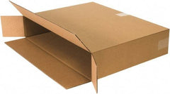 Made in USA - 6" Wide x 24" Long x 18" High Rectangle Corrugated Shipping Box - 1 Wall, Kraft (Color), 95 Lb Capacity - Caliber Tooling