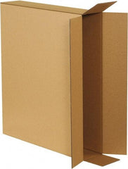 Made in USA - 5" Wide x 28" Long x 24" High Rectangle Corrugated Shipping Box - 1 Wall, Kraft (Color), 65 Lb Capacity - Caliber Tooling