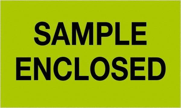 Tape Logic - 5" Long, Fluorescent Green Paper Shipping Label - For Multi-Use - Caliber Tooling