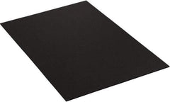 Made in USA - 96" Long x 48" Wide Plastic Sheet - Black - Caliber Tooling