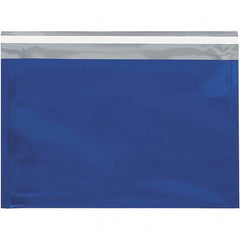 Value Collection - 12-3/4" Long x 9-1/2" Wide Peel-Off Self-Seal Metallic Mailer - Blue - Caliber Tooling