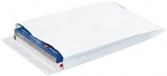 Dupont - 16" Long x 12" Wide Peel-Off Self-Seal Tyvek Expansion Envelope - White - Caliber Tooling