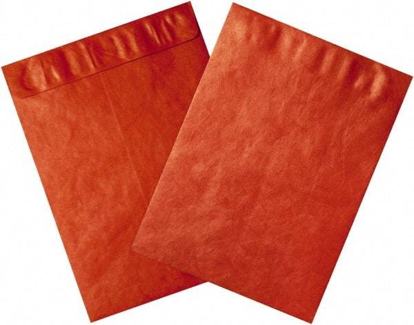 Dupont - 15-1/2" Long x 12" Wide Peel-Off Self-Seal Tyvek Flat Catalog Envelopes - Red - Caliber Tooling