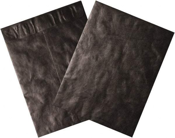 Dupont - 15-1/2" Long x 12" Wide Peel-Off Self-Seal Tyvek Flat Catalog Envelopes - Black - Caliber Tooling