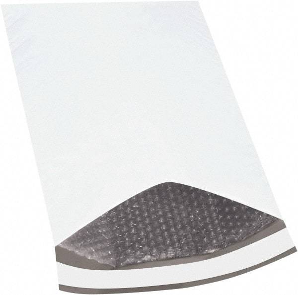 Made in USA - 19" Long x 12-1/2" Wide Peel-Off Self-Seal Padded Mailer - White - Caliber Tooling