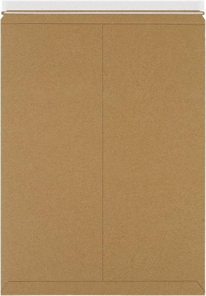 Made in USA - 24" Long x 18" Wide Peel-Off Self-Seal Flat Mailer - Kraft - Caliber Tooling