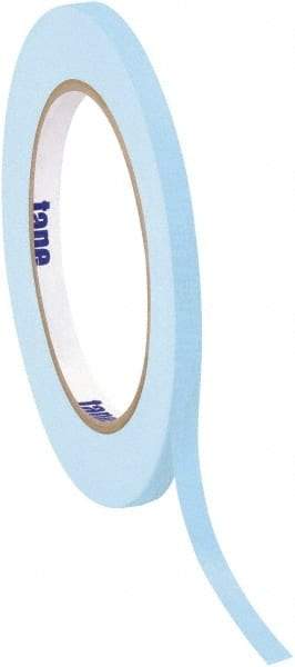 Tape Logic - 1/2" Wide x 60 Yd Long Blue Crepe Paper Masking Tape - 4.9 mil Thick - Caliber Tooling