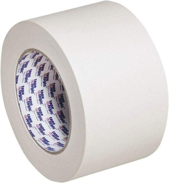 Tape Logic - 3" Wide x 60 Yd Long Tan Crepe Paper Masking Tape - 6.1 mil Thick - Caliber Tooling