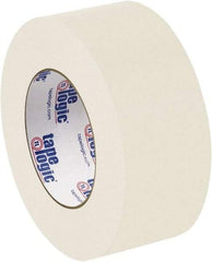 Tape Logic - 2" x 60 Yd Natural White Rubber Adhesive Packaging Tape - Paper Backing, 8 mil Thick - Caliber Tooling