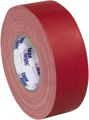 Tape Logic - 2" x 60 Yds Red Gaffers Tape - 11 mil, Rubber Adhesive - Caliber Tooling